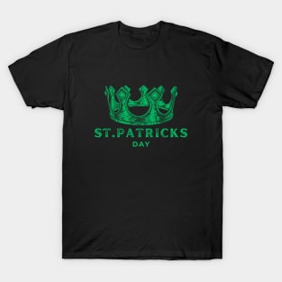 ST Patricks Day / Crown T-Shirt